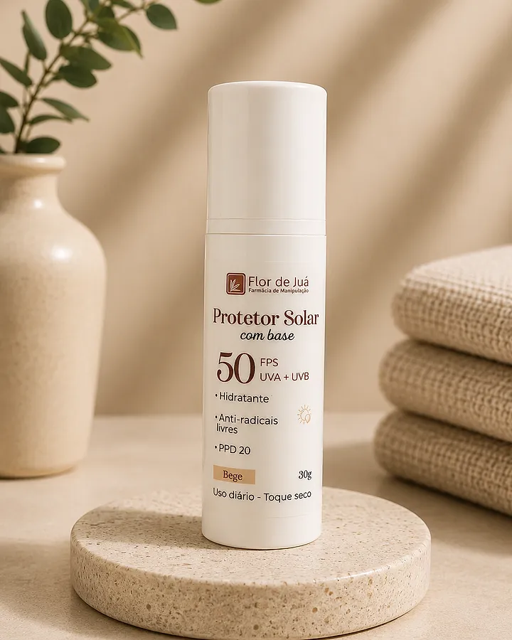 Protetor Solar FPS 50 — Natural