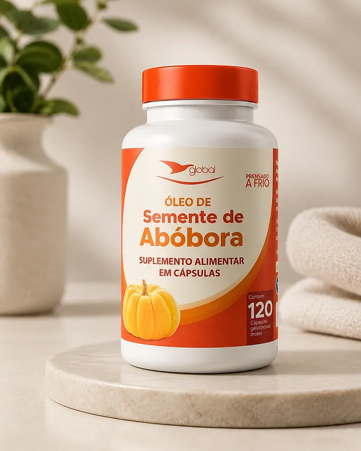 Óleo de Abóbora + Licopeno