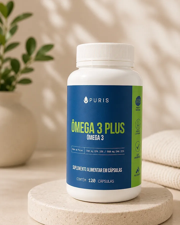 Ômega 3 Plus — 120 cápsulas